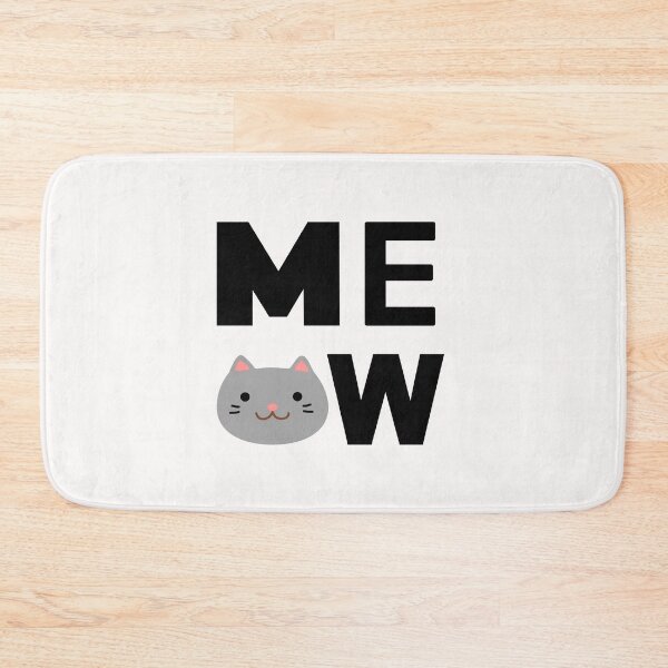 Item preview, Meow Cute Cat designed and sold by BhavyaBathla.