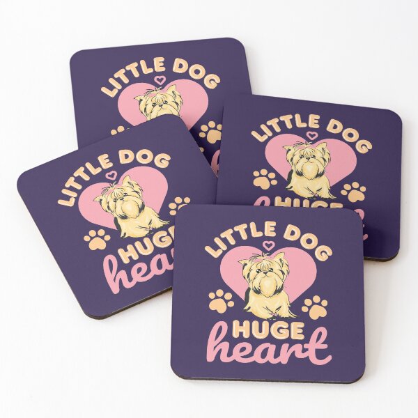 Item preview, Little Dog Huge Heart Cute Yorkshire Terrier Yorkie designed and sold by jaygo.