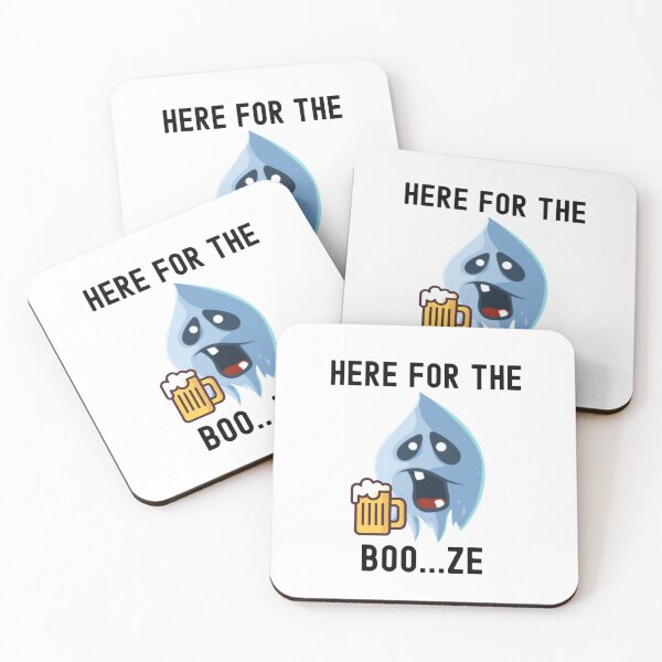 Item preview, Here For The Booze, Halloween Boos designed and sold by SportyDogShop.
