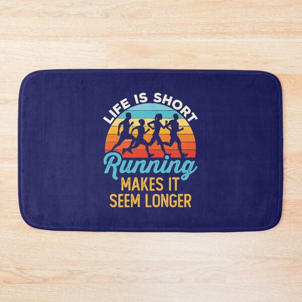 Item preview, Life Is Short Running Makes It Seem Longer Runner Joke designed and sold by jaygo.