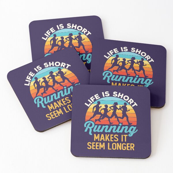 Item preview, Life Is Short Running Makes It Seem Longer Runner Joke designed and sold by jaygo.