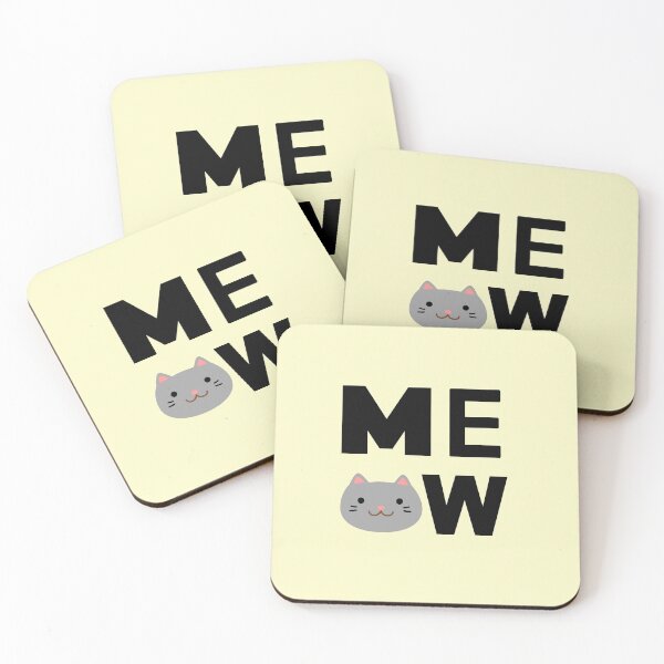 Item preview, Meow Cute Cat designed and sold by BhavyaBathla.