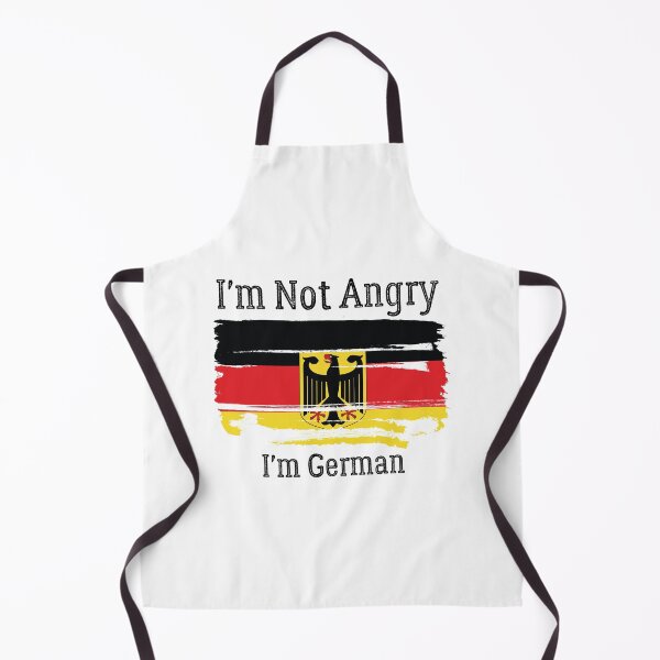 Item preview, i'm not angry i'm german, German Flag Oktoberfest Clothing Men Women T-Shirt designed and sold by Yobeli.