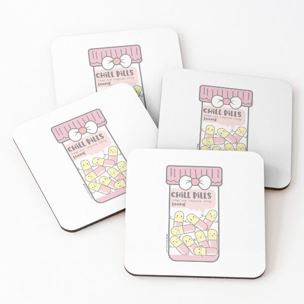 Item preview, chill pills cute pills cartoon designed and sold by princessmi-com.