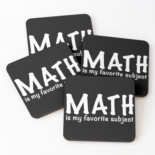 Item preview, Math is my favorite subject designed and sold by Dinashop.
