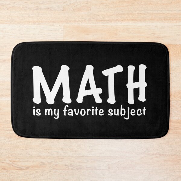 Item preview, Math is my favorite subject designed and sold by Dinashop.