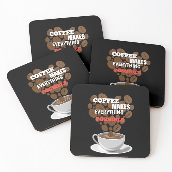 Item preview, Coffee Makes Everything Possible designed and sold by The Nova Prints .