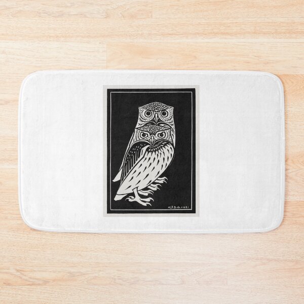 Item preview, Two owls (1921) designed and sold by Art & Painting.