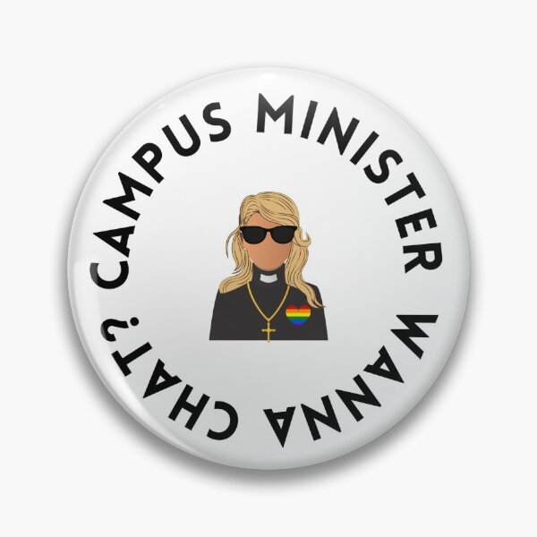 Artikelvorschau, Ich bin ein Campus Minister - Weiß, Blond, Femme entworfen und verkauft von jenhibben.
