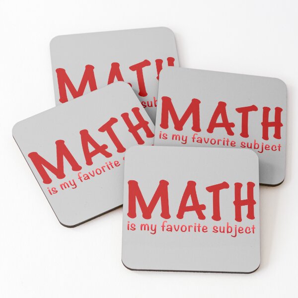 Item preview, Math is my favorite subject designed and sold by Dinashop.