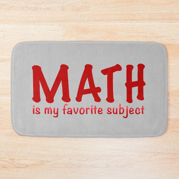 Item preview, Math is my favorite subject designed and sold by Dinashop.