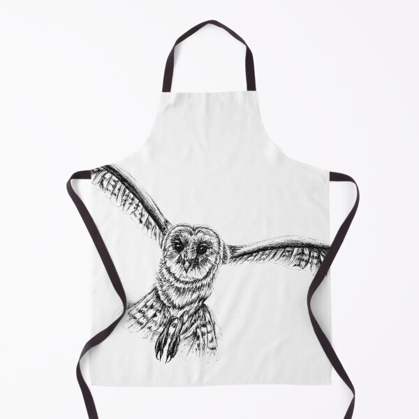 Item preview, Barn owl flying designed and sold by LorenDowding.