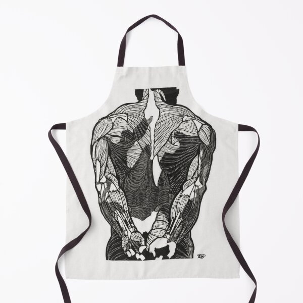 Item preview, Anatomical study of a man's back muscles (1906–1945) by Reijer Stolk designed and sold by Designedbysm.