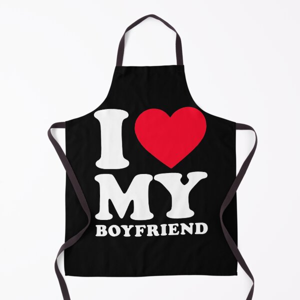 Item preview, I Love My Boyfriend With Red Heart designed and sold by ZimbomDesigner.