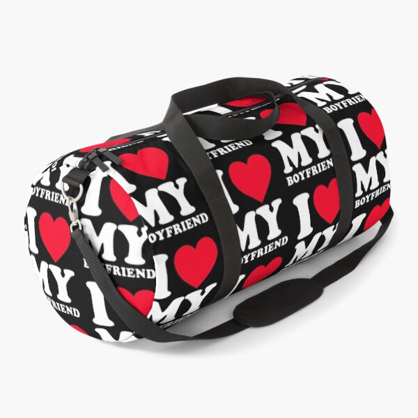 Item preview, I Love My Boyfriend With Red Heart designed and sold by ZimbomDesigner.
