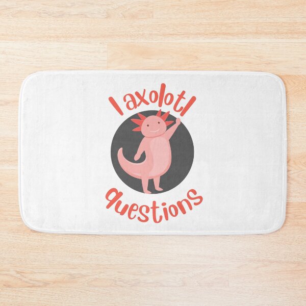 Item preview, I axolotl questions designed and sold by aniicreates.