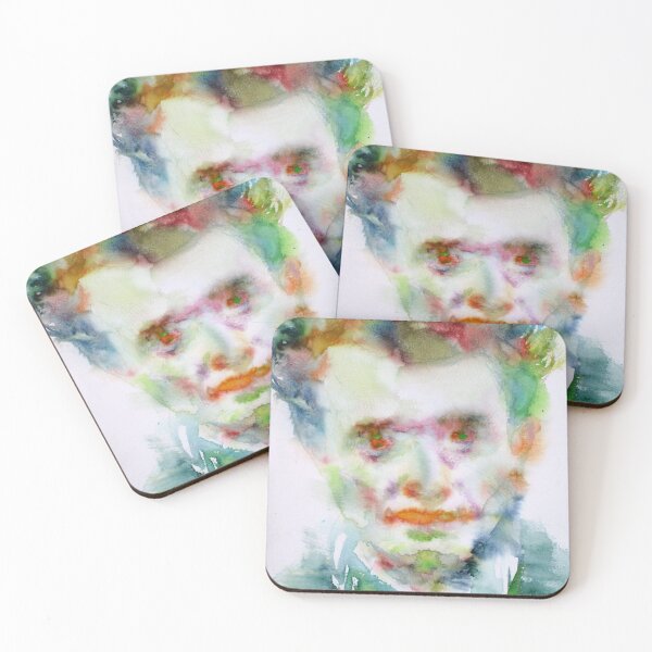 Item preview, JOHN FANTE - watercolor portrait .1 designed and sold by lautir.