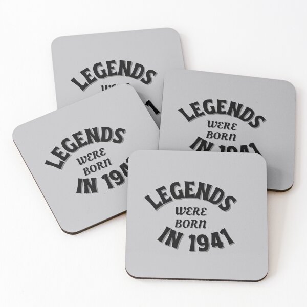 Item preview, Legends Were Born in 1941 A Great Birthday Gift a Bold Clear Title  designed and sold by NelleD.
