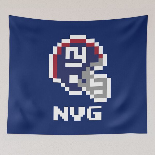 Item preview, New York Giants (Tecmo Super Bowl Football Helmet) designed and sold by The Armorsmith.