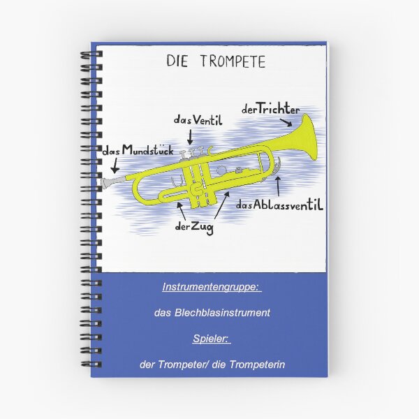 Item preview, Trumpet with description designed and sold by Tastenhauer.