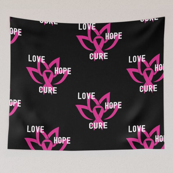 Item preview, Love Hope Cure, Breast Cancer Awareness  designed and sold by SportyDogShop.