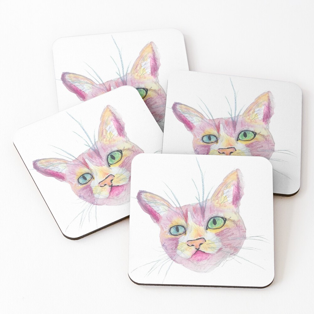 Item preview, Coasters (Set of 4) designed and sold by nicebutton.