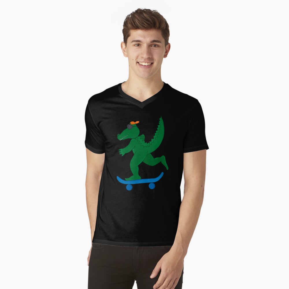 Item preview, V-Neck T-Shirt designed and sold by diegovcarvalho.