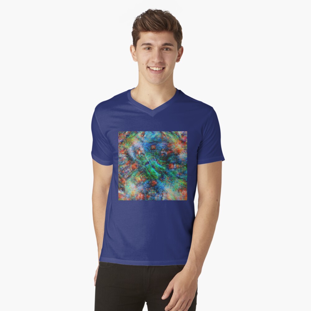 Item preview, V-Neck T-Shirt designed and sold by blackhalt.