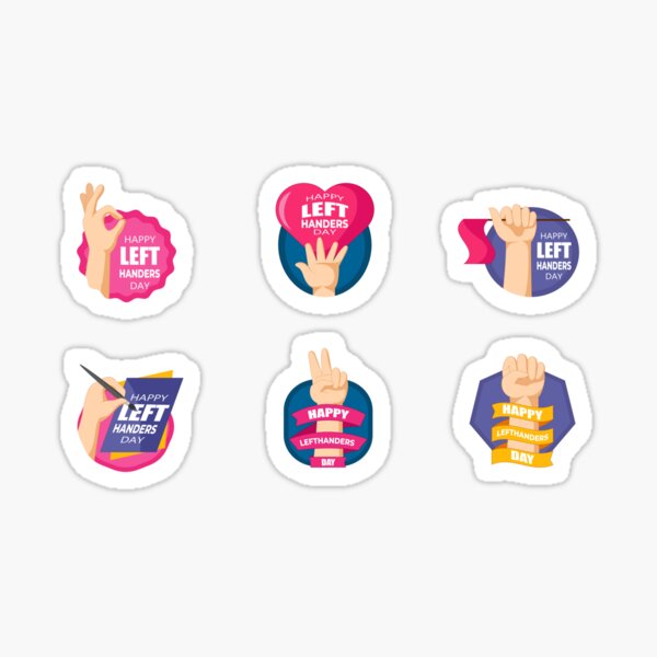 Item preview, Happy Left Handers Day designed and sold by ayasArt21.