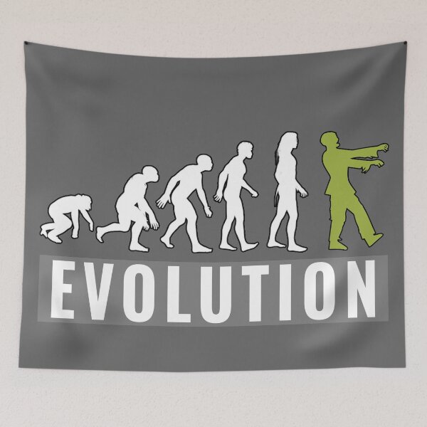 Item preview, ZOMBIE EVOLUTION designed and sold by Feline Rockstars.