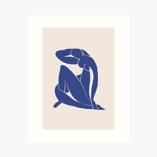 Matisse Nu Bleu Art Print