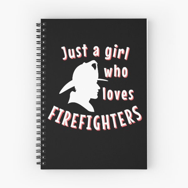 Item preview, Just a girl who loves firefighters designed and sold by Diamaber.