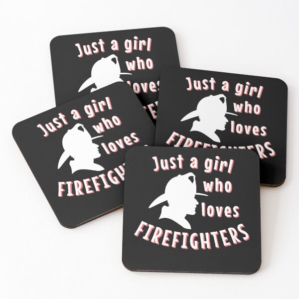 Item preview, Just a girl who loves firefighters designed and sold by Diamaber.