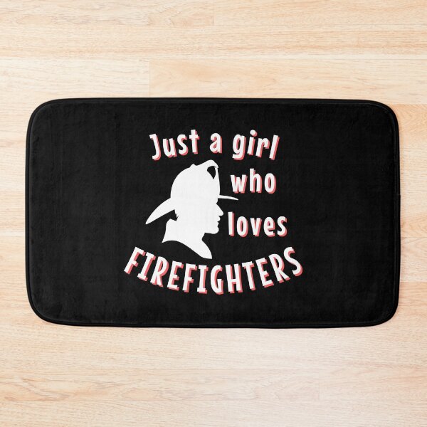 Item preview, Just a girl who loves firefighters designed and sold by Diamaber.