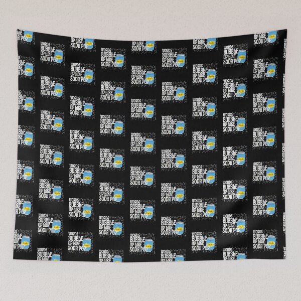 Item preview, Words Bubble Up Like Soda Pop - Sugar addiction - Suga high designed and sold by For the love of Pixels.