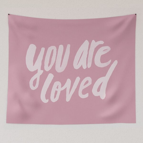 Item preview, You Are Loved x Rose designed and sold by theanointedhome.