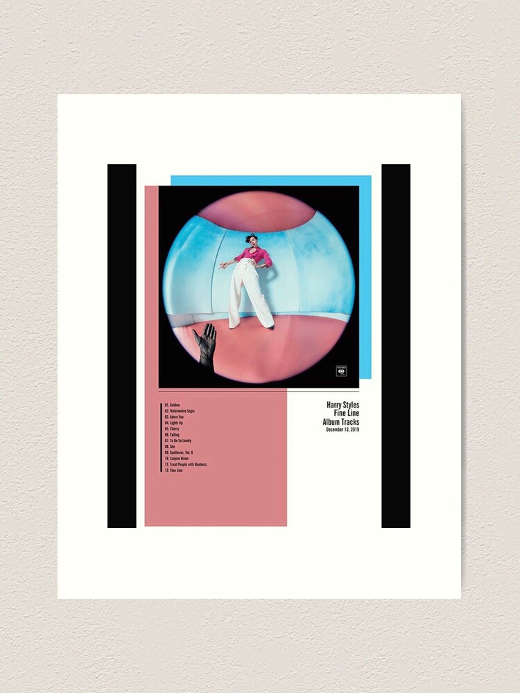 Harry Styles Fine Line Album Print