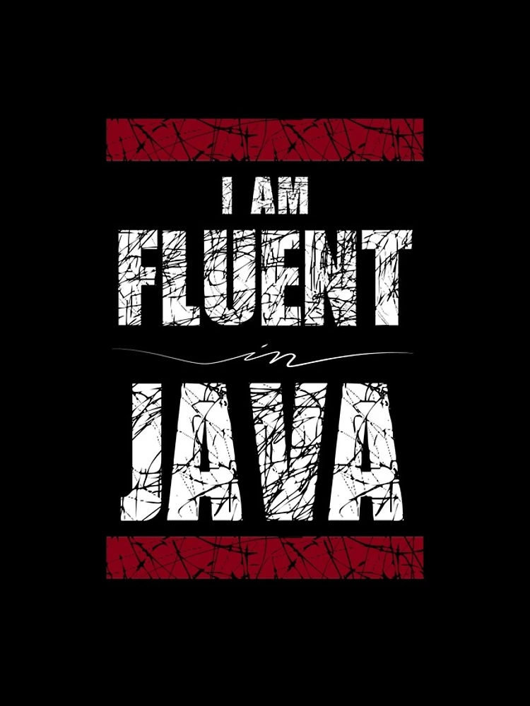 Thumbnail 4 of 4, Samsung Galaxy Phone Case, I Am Fluent In Java designed and sold by FoxCodeCreation.