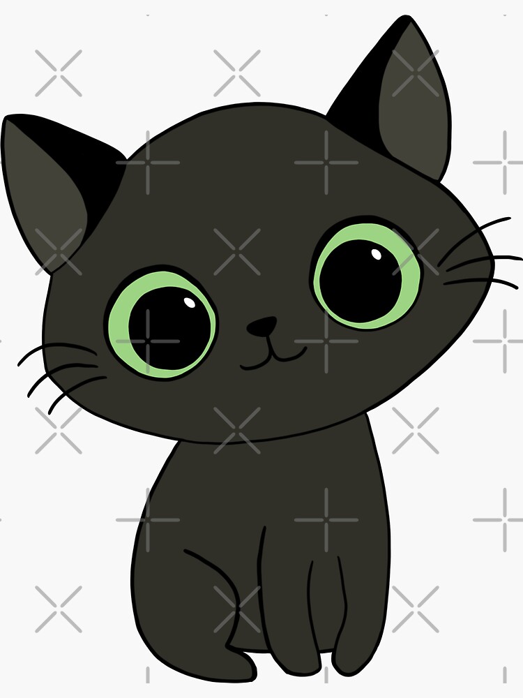 Kitty Cat Sticker For Sale By Bizzie70 Redbubble 4261