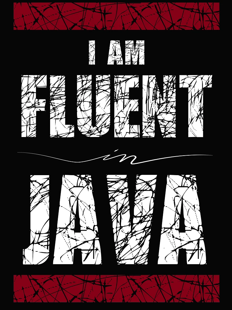Thumbnail 4 of 4, Boxy T-Shirt, I Am Fluent In Java designed and sold by FoxCodeCreation.