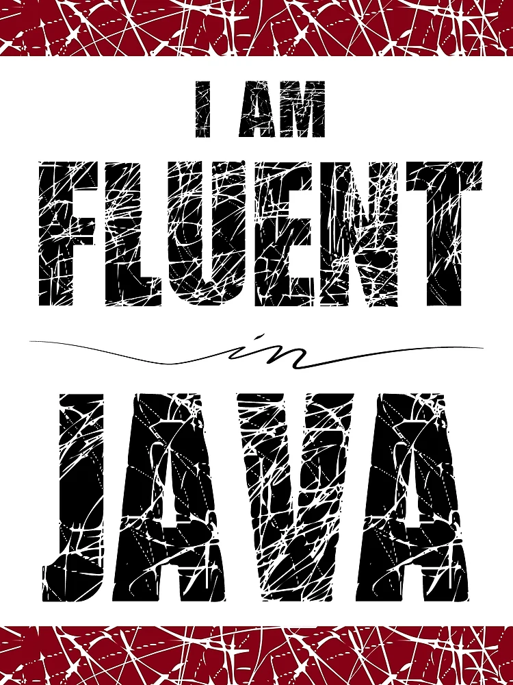 Thumbnail 3 of 3, Scarf, I Am Fluent In Java designed and sold by FoxCodeCreation.