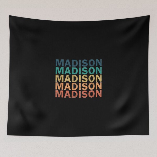 Item preview, Madison Name T Shirt - Madison Vintage Retro Madison Name Gift Item Tee designed and sold by choonhoven.