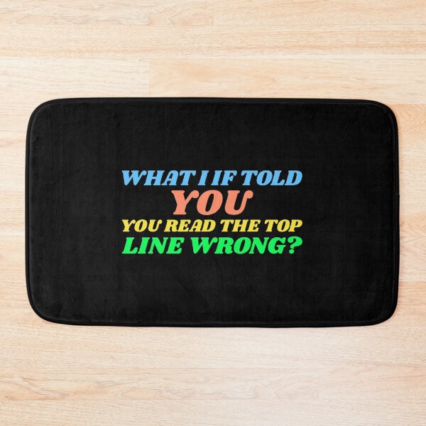 Item preview, You read the top line wrong designed and sold by avit1.