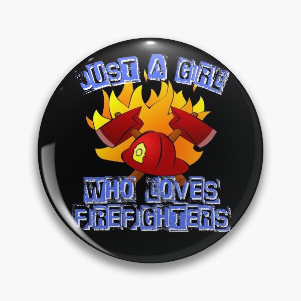 Item preview, Just a girl who loves firefighters designed and sold by Diamaber.