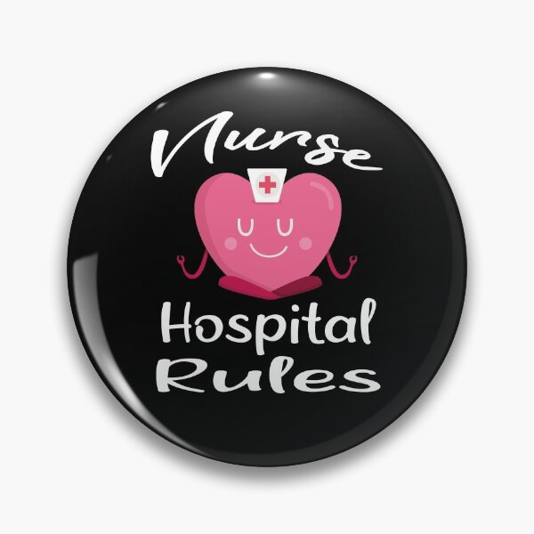 Item preview, Nurse Hospital Rules funny design heart Yoga for women  designed and sold by FreeMood.