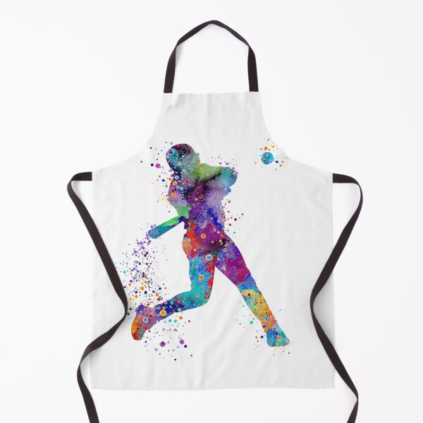 Item preview, Baseball Boy Batter Softball Player Watercolor Silhouette designed and sold by LotusGifts.