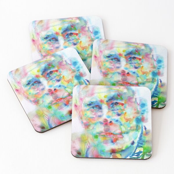 Item preview, HENRY MILLER watercolor portrait .3 designed and sold by lautir.