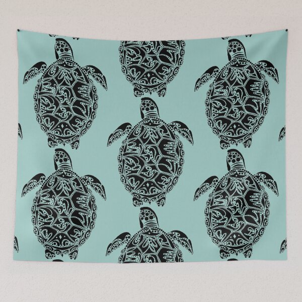 Item preview, 'SEA TURTLE' - Hand Drawn Animal Design designed and sold by TaltalimDesign.