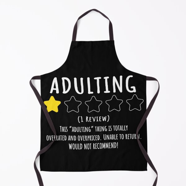 Item preview, Adulting Would not recommend! designed and sold by REFCreative.