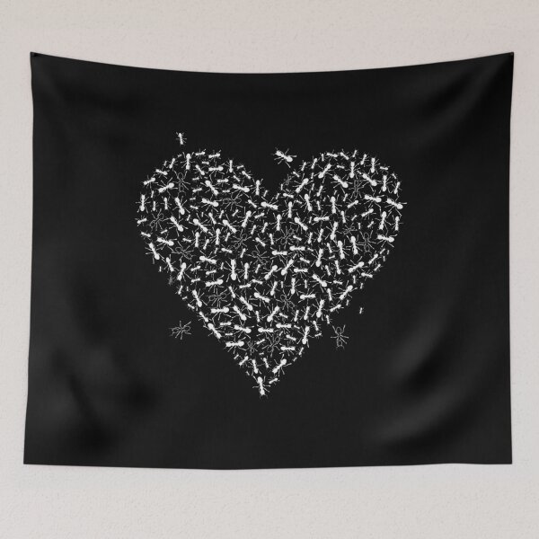 Item preview, Ants Heart Insect Entomologist designed and sold by MooonTees.
